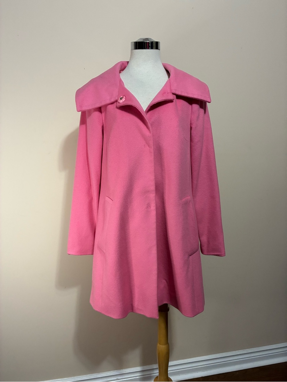 Pink Tartan Women’s Pink Swing Trench Coat
